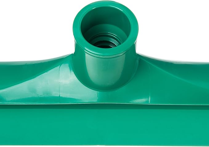 SPARTA 3656709 Plastic Floor Squeegee, Shower Squeegee, Heavy Duty Squeegee With Rubber Blade For Windows, Glass, Shower Doors, Floors, Windshields, 20 Inches, Green