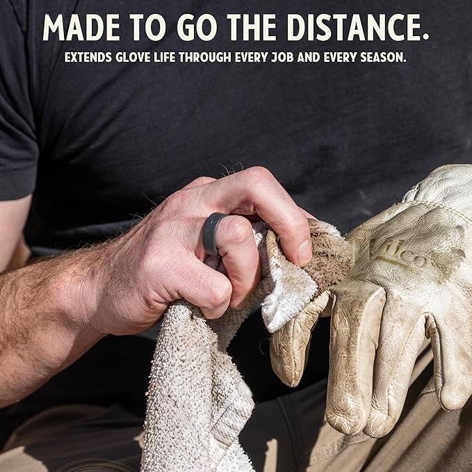 Snowshoe Glove Love, Made in USA Since 1927 - Protect, Condition, Restore & Waterproof - Multipurpose Baseball Glove Conditioner - for Softball Gloves, Leather Work Gloves & More (4 oz)