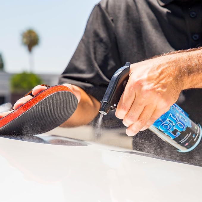 Maxshine Clay Lube Spray 16oz | Synthetic Lubricant for Clay Bars & Pads | Quick Detailer with Pleasant Scent | Provides Smooth Glide & Surface Protection for Car Paint, Glass & Auto Detailing