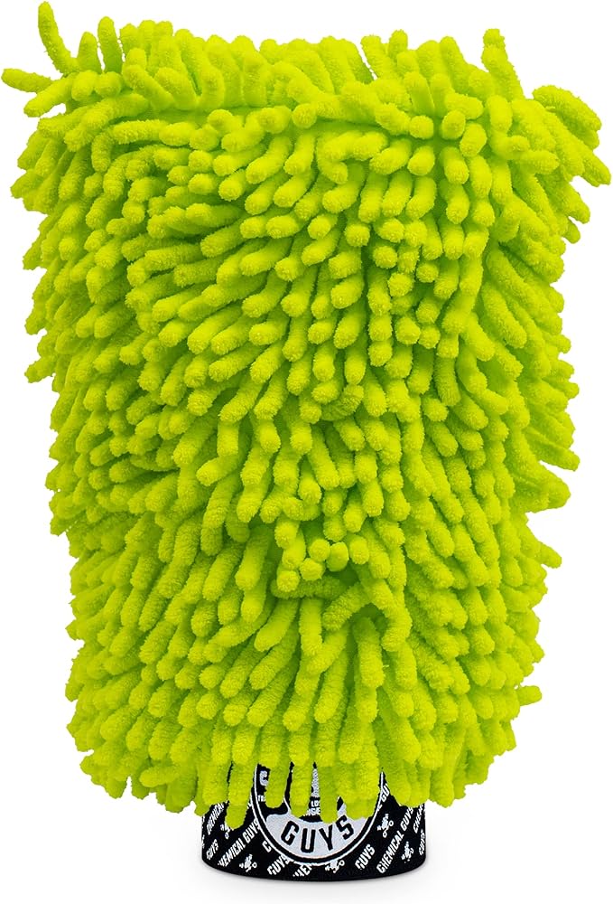 Chemical Guys Super Absorbent Microfiber Towel and Premium Scratch-Free Microfiber Wash Mitt