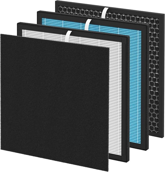 1 Pack 10L Pro HEPA Replacement Filter Kit Compatible with Okaysou AirMax 10L Pro and Aiibot-A300 Air Cleaner Purifier