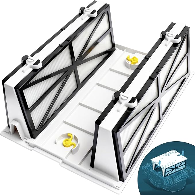 9991414-R1 for Dolphin Pool Cleaner Cartridge Assembly Conversion Kit | Compatible with Deluxe 4 & 5, DX5S, DX6, Discovery, Edge, Premier, Quest, Wave 75, Prowler 820/830, Triton (Old) 9995431-ASSY