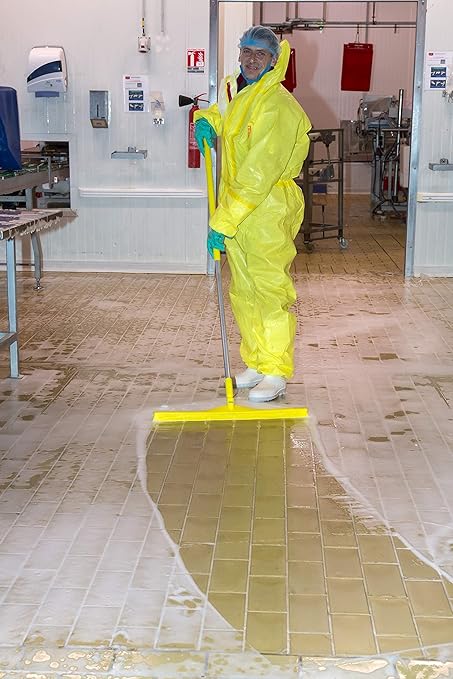 Vikan 71606 Squeegee,Ultra Hygiene,24",PP/RB,Yellow