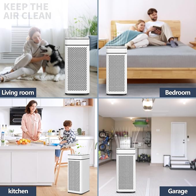 MA-40 Replacement Filter Compatible with Medify MA-40 Air Purifier, 3-in-1 High-Efficiency HEPA and Activated Carbon Pre-Filter for MA40 MA40W MA40B Air Filter Replace, 2 Pack