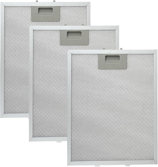 3 Pack W10169961A Range Hood Filter Replacement 5 Layer Aluminum Mesh Hood Grease Filter Fit for Whirlpool, Kitchen Aid, Jenn-Air Range Hoods