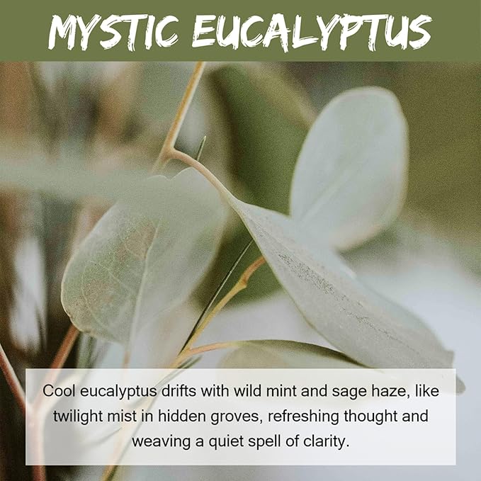 MUBYOK 1.5LB Mystic Eucalyptus Premium Scented Aroma Beads for Making Car Freshies Supplies PreScented Beads for Car Air Freshener Sachets Long-Lasing Scent