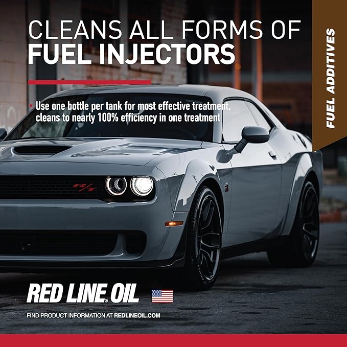 Red Line 60103 SI-1 Complete Fuel System Cleaner, Cleans and Prevents Corrosion in Fuel Systems, Cleans Injectors, Carburetors, Valve and Combustion Chamber Deposits - 15 Ounce (4 Pack)