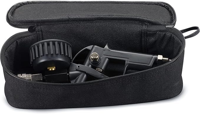 VIAIR Bike TLC inflator with Mechanical Gauge 0-160PSI and Deluxe Carry Bag (00056)
