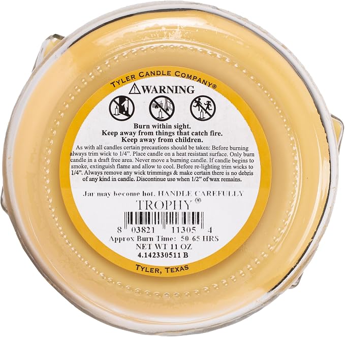 Tyler Trophy 11 oz Medium Scented Jar Candle (2)
