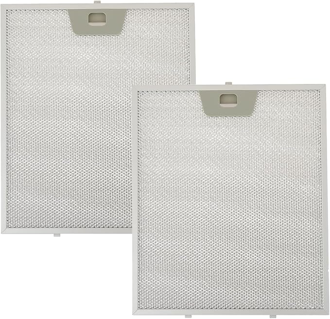 WB02X24871 Range Hood Grease Filter Replacement 5 Layer Aluminum Mesh Hood Grease Filter Fit for GE JVW5361SJSS JVW5361EJ1ES JVW5361EJES(2Pack)