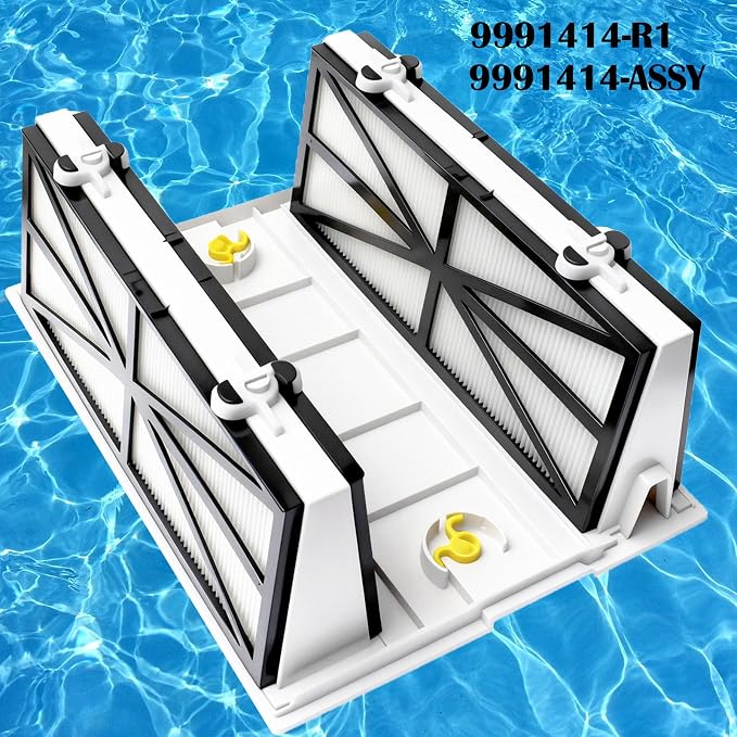 9991414-R1 for Dolphin Pool Cleaner Cartridge Assembly Conversion Kit | Compatible with Deluxe 4 & 5, DX5S, DX6, Discovery, Edge, Premier, Quest, Wave 75, Prowler 820/830, Triton (Old) 9995431-ASSY