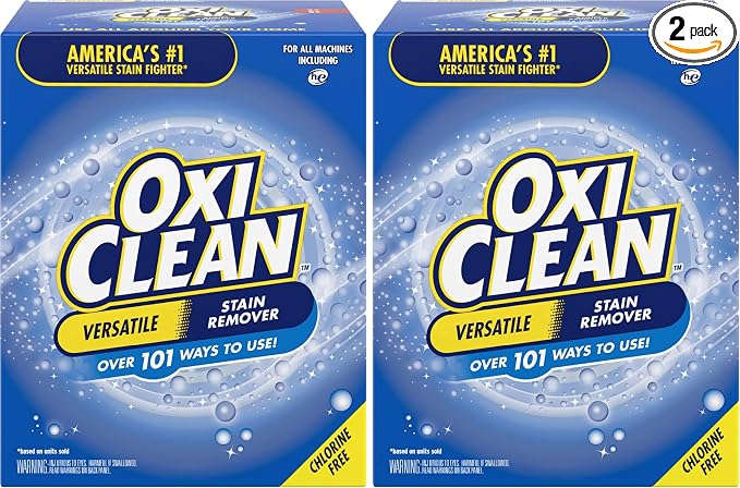 OxiClean Versatile Stain Remover, 7.22 Lbs (Pack of 2)