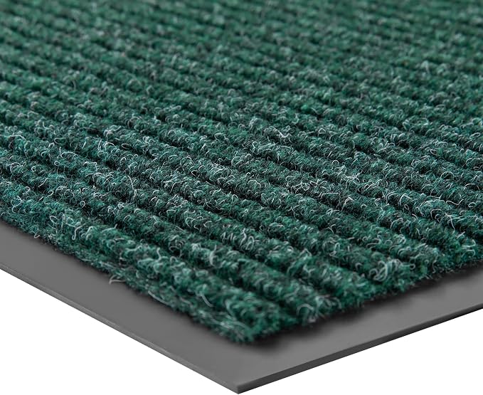 100pointONE Front Door Mat, Heavy Duty Indoor Outdoor Doormat for Entryway, 72" x 36" Low Profile Outdoor Mats for Home Entrance, Stain and Fade Resistant Welcome Mat for High Traffic Area, Green