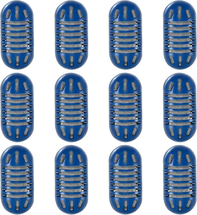 12-Pack Demineralization Cartridge for Humidifier Compatible with Most Humidifiers Replacement for Ultrasonic Humidifier Tank Cleaner Fish | Prevents Hard Water Build-Up | Eliminate White Dust