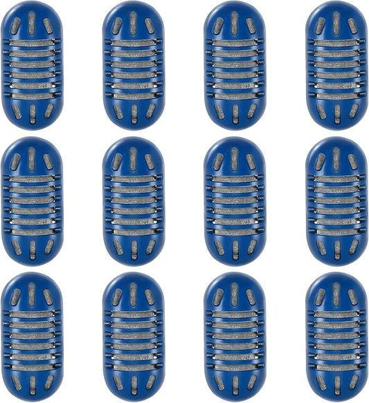 12-Pack Demineralization Cartridge for Humidifier Compatible with Most Humidifiers Replacement for Ultrasonic Humidifier Tank Cleaner Fish | Prevents Hard Water Build-Up | Eliminate White Dust
