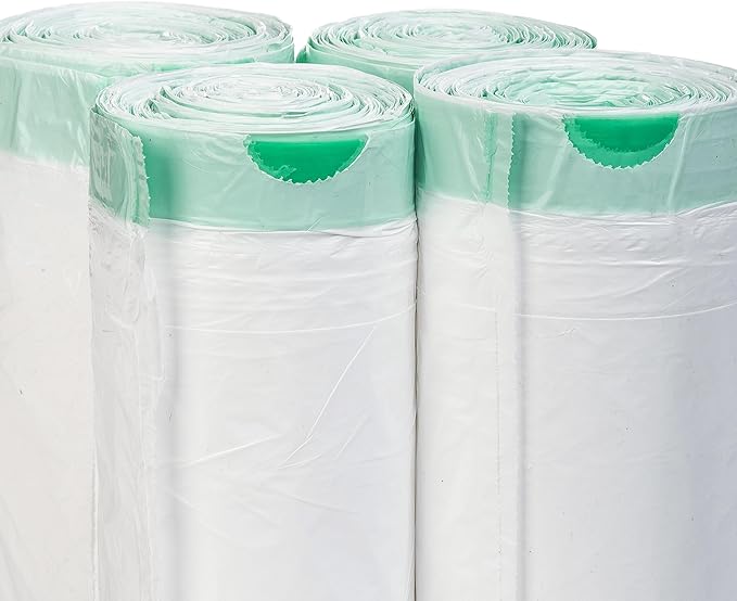 TYPLASTICS Tall Kitchen Drawstring Trash Bags 13 Gallon (200 Count)