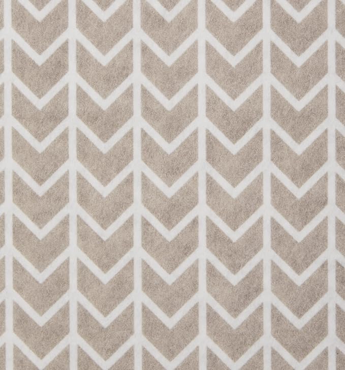 DII Fridge Liner Collection Non-Adhesive, Cut to Fit, 12x24, Stone Herringbone, 6 Piece