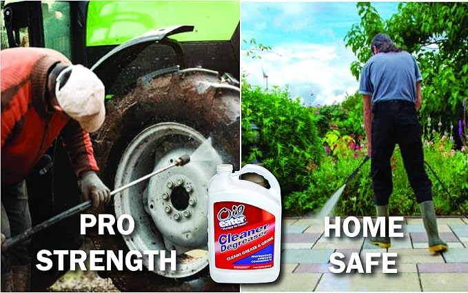 Oil Eater Original 1 Gallon Cleaner,Degreaser - Dissolve Grease Oil and Heavy-Duty Stains – Professional Strength,(Pack of 2)