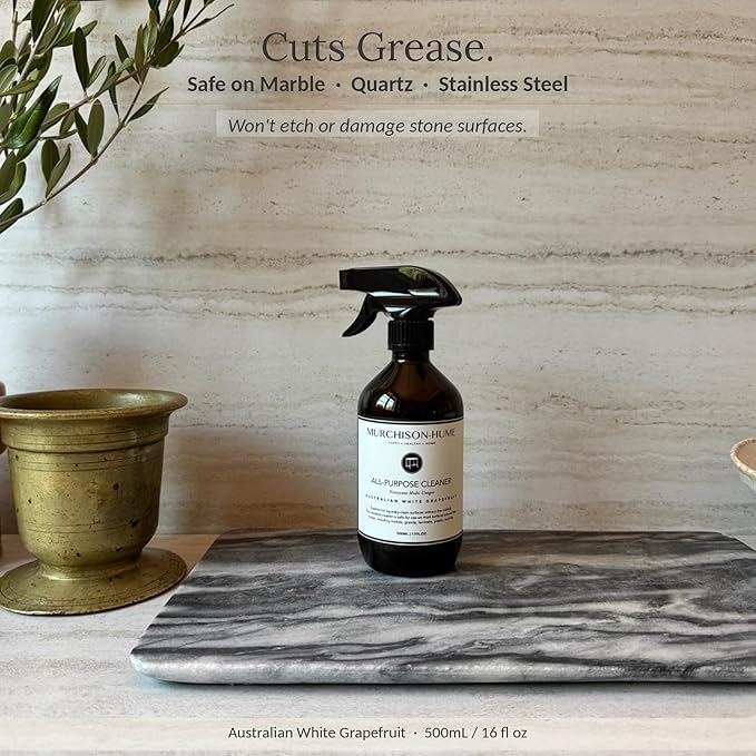 Murchison-Hume All Purpose Cleaner Spray | Plant Based Multi-Surface | Non-Toxic | Food & Pet Safe | Granite, Marble & Stone Safe | Cuts Grease | Kitchen & Bath | Refill Available | Original Fig