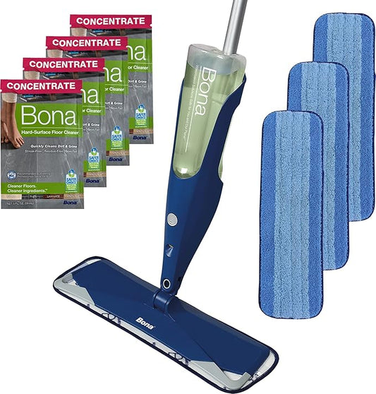 Bona Premium Spray Mop with Bona Multi-Surface Floor Cleaner with Bona Premium Spray Mop with Bona Multi-Surface Floor Cleaner with Bona® Multi-Surface Floor Cleaner Concentrate