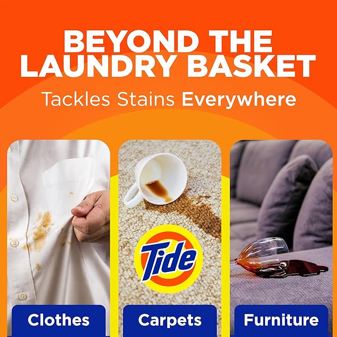 Tide Laundry Stain Remover Washing Machine Cleaner Bundle