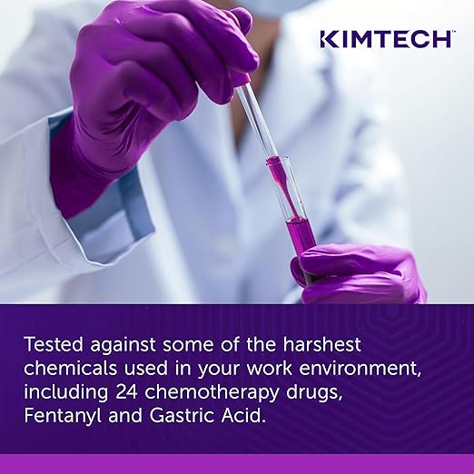 Kimtech™ Polaris™ Xtra Nitrile Exam Gloves (62764), 7.5 Mil, Ambidextrous, 12”, XL, 50 Nitrile Gloves/Box