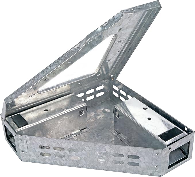 Southern Homewares Humane Multi-Catch Mouse Trap Repeater Corner Unit - Catch and Release Reusable Safe Design (Pack of 2)