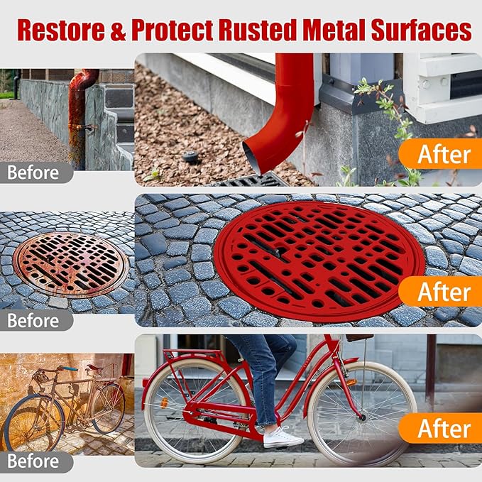 Rust Converter Paint Black+Red