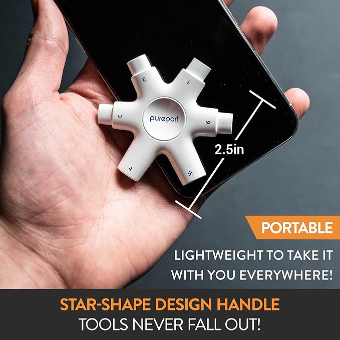 Pureport Cleaning Kit for iPhone | The Original Phone Cleaner Multi-Tool | Compatible with iPhone & iPad | Repair & Restore Charging Ports, Lightning Cables & Connectors