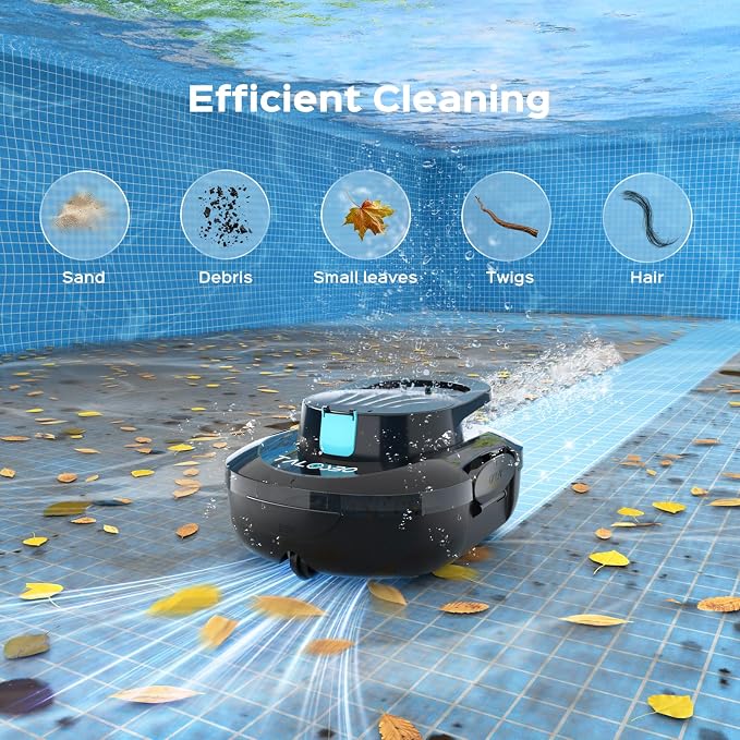 S1 Pro Cordless Robotic Pool Robot Deep Gray
