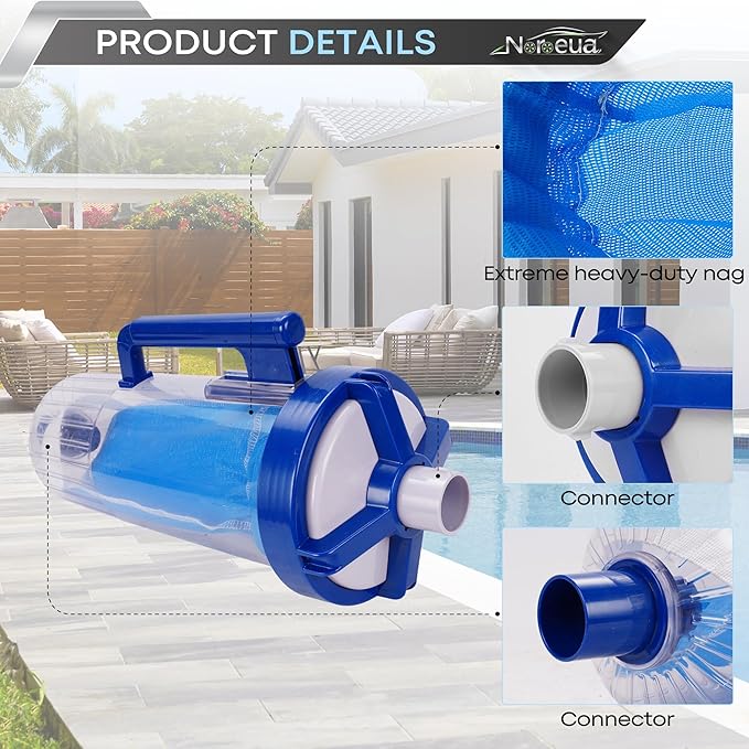Leaf Canister with Mesh Bag for Hayward W530 Pool Leaf Catcher Replacement for Hayward Pool and Spa Cleaners