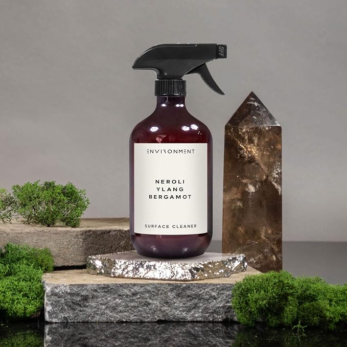 ENVIRONMENT Inspired by Designer Perfume CN5 Surface Cleaner, 16oz Luxury Surface Cleaner (Neroli | Ylang | Bergamot) Home Essentials, Scented Cleaning Products, Vegan & Cruelty-Free