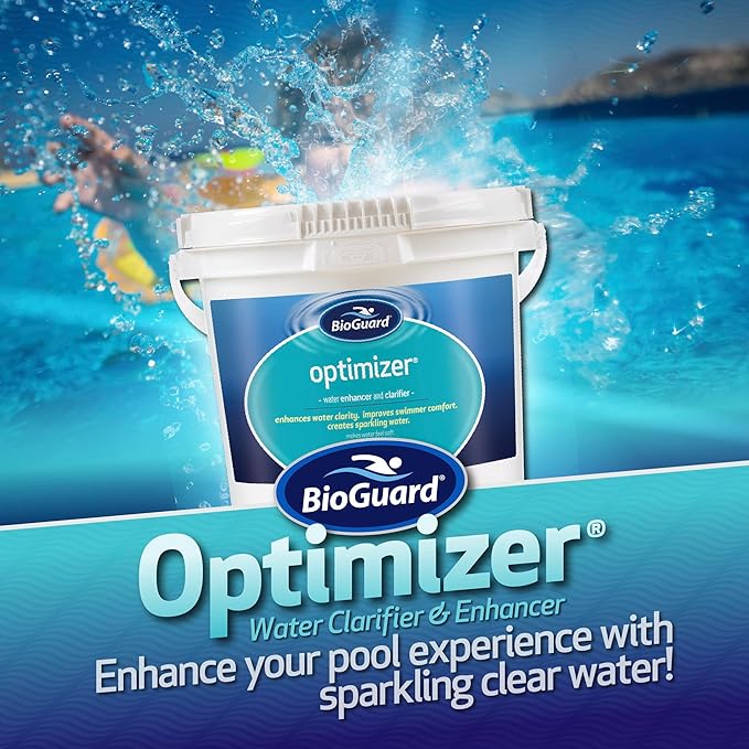 BioGuard Optimizer Pool Water Enhancer and Clarifier, 20 lb, Single Pack | Creates Soft and Sparkling Water, Improves Overall Water Quality