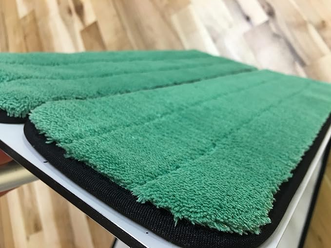 20"x6" Cut Pile Microfiber Sweat Mop Pads (2)