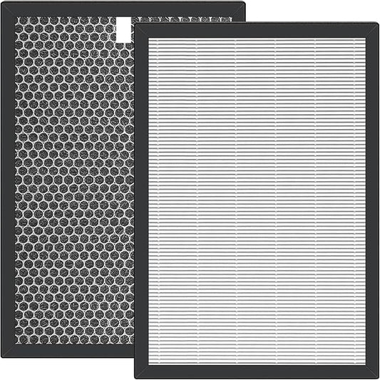 Replacement Filter Compatible with BreathePlus Pro Smart Air Purifier, Model: BP-PRO-600, True H13 High-efficiency Carbon HEPA Filter, Hepa x 1, Carbon Filter x 1