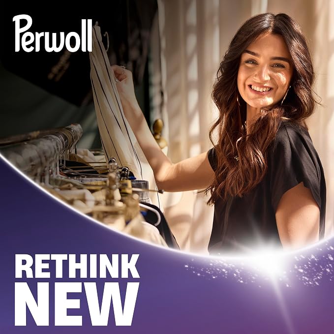 Perwoll Wool & Delicates Detergent (1 x 27 Wash Loads) | Detergent for Fine Fabrics | Gently Cleans, Smoothes and Renews Fibers & Prevents Pilling, with Triple-Renew Technology