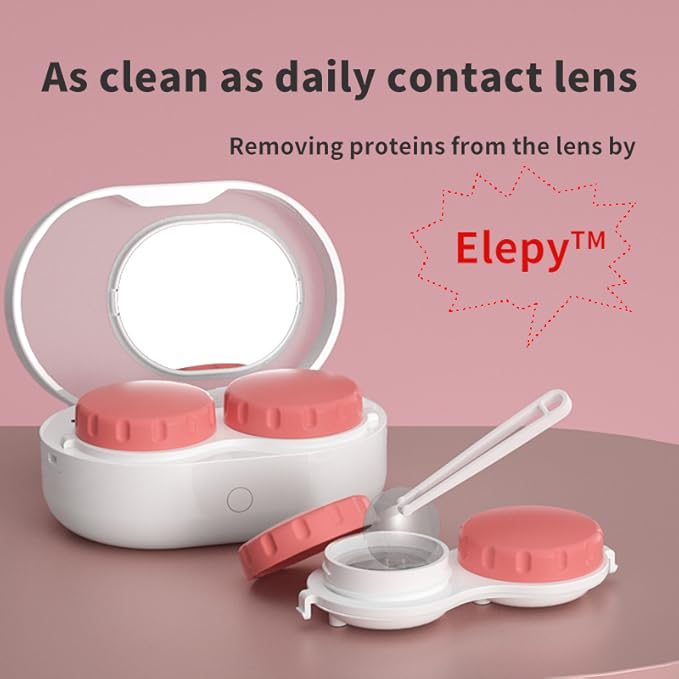3N Contact Lens Hydrate Machine, Should be Used with MV Series Contact Lens Cleaner Machine, Fit Disposal Soft Lens, Colored Contact Lens, RGP Lens and OK Lens (Green)