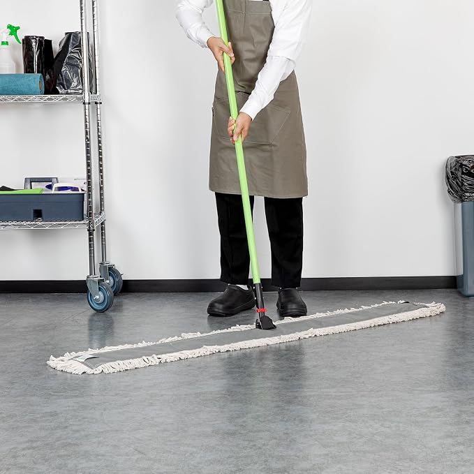 Restaurantware-MOP HEAD ONLY: Clean Tek Professional 59.84 x 5 Inch Dry Mop Head, 1 For Dusting - Frame And Handle Sold Separately, Disposable, Cotton, For Home And Office