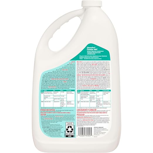 CloroxPro Formula 409 Cleaner Degreaser Disinfectant Refill, 128 Fluid Ounces (Package May Vary) (Pack of 2)