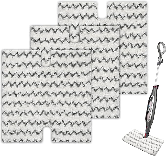 Shark Series Steam Mop Pads Replacment for Shark 3501 3973 S7000 Series Steam Pocket Mop and Shark Lift-Away Pro & Genius Pocket Steam Mop