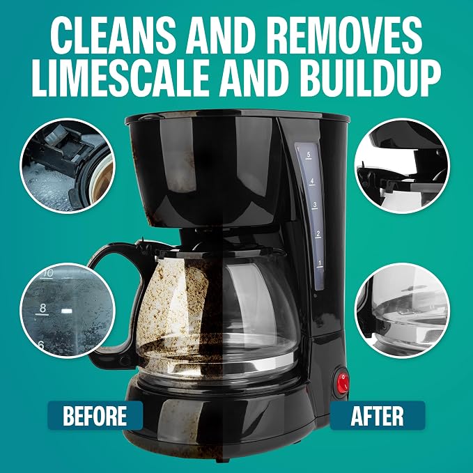 Sudstainables Coffee Maker Cleaner and Dishwasher Cleaner tablets bundle