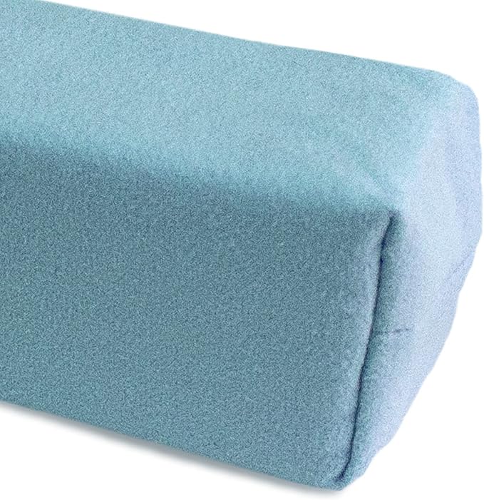 Detailer's Preference Suede Scratch-Free & Streak-Free Microfiber Coating Applicators, Less Absorbent to Save Wax & Coatings with Hidden Stitching & Ergonomic Design, 3”x1.5”x1.5”, Blue, 10-Pack