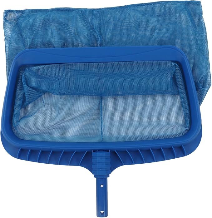 Pool Skimmer Net, 0.3 X 40.6cm Pool Skimmer Basket with Fine Mesh Heavy Duty ABS Frame Swimming Leaf Net for and Lake Maintenance