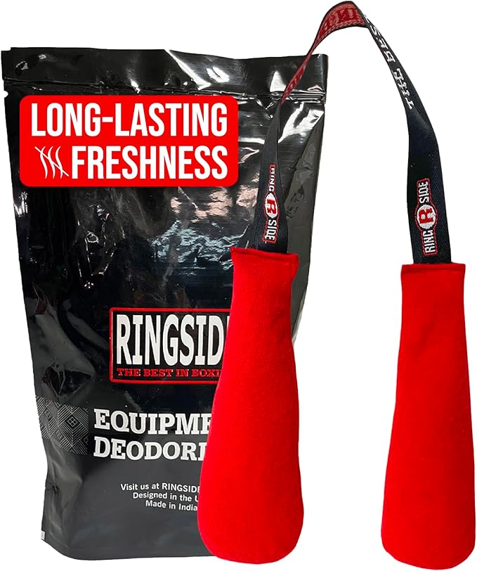 Ringside Equipment Deodorizer, Absorbs Unwanted Moisture, Odor Eliminator for Gym Bag, Bowling Bag, and Boxing Gloves, Shoe Deodorizer for Boxing and All Sports, Boxing Equipment, Sandal Wood