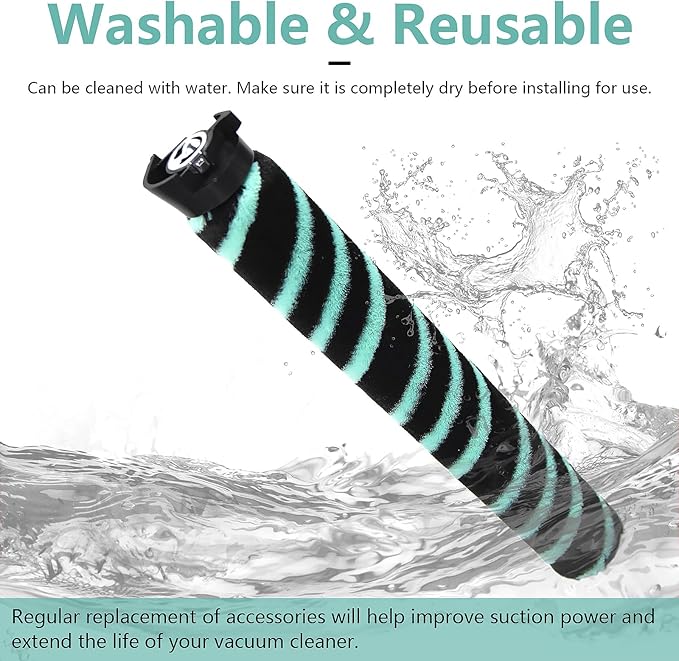 Replacement Accessories Compatible with Shark IP3251 IP1251 IP3253 Cordless Vacuum Cleaner (1 roller brush)