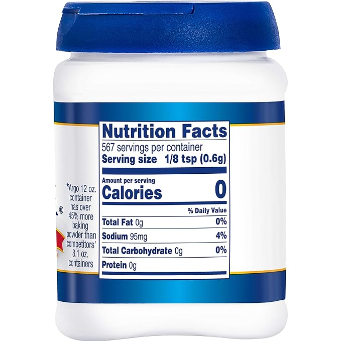 Argo Baking Powder, 12-Ounce Boxes (Pack of 12)