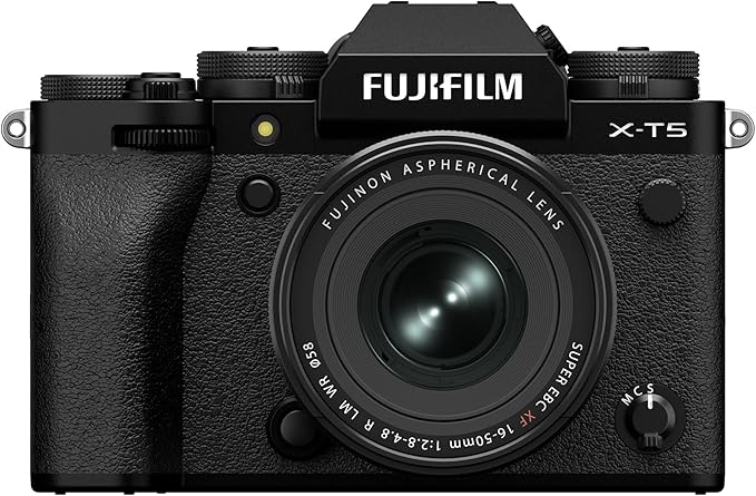 Fujifilm X-T5 Mirrorless Camera with XF 16-50mm f/2.8-4.8 Lens Black Bundle with Pixel Advanced Accessories | Fuji xt5