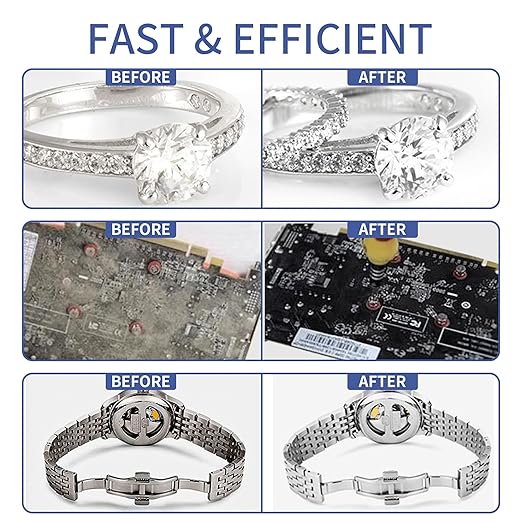4.5L Jewelry Cleaner with Heater&Timer 40kHz 1.2 gal Digital Sonic Cleaner Ultrasonic Cleaner Ultrasonic parts cleaner Machine for Jewelry Watch Ring Coin Diamond Glasses Lab Ultrasonic Cleaner