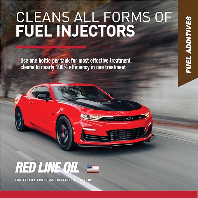 Red Line 60102 SI-1 Complete Fuel System Cleaner, Cleans and Prevents Corrosion in Fuel Systems, Cleans Injectors, Carburetors, Valve and Combustion Chamber Deposits - (1 Pack - 4 oz)