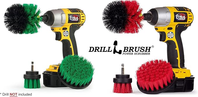 These Bundled Medium Stiffness and Heavy-Duty Stiff Brushes Will Handle Any Mess with Ease! Get Two 3piece Kits Now with This Bundle